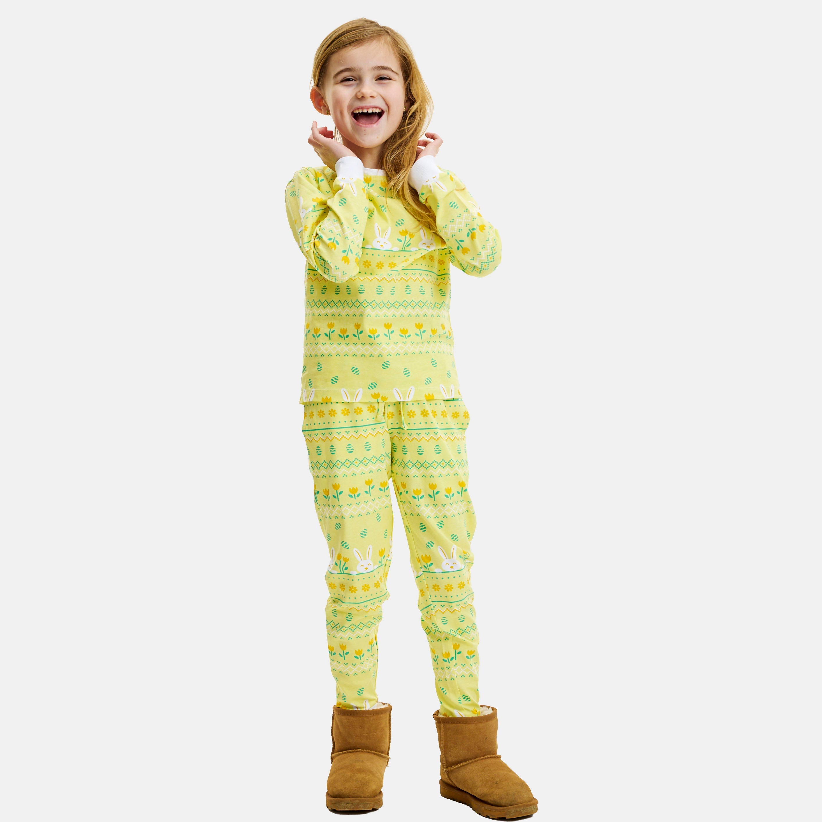 Elegant kanin påskepysj - Barn.